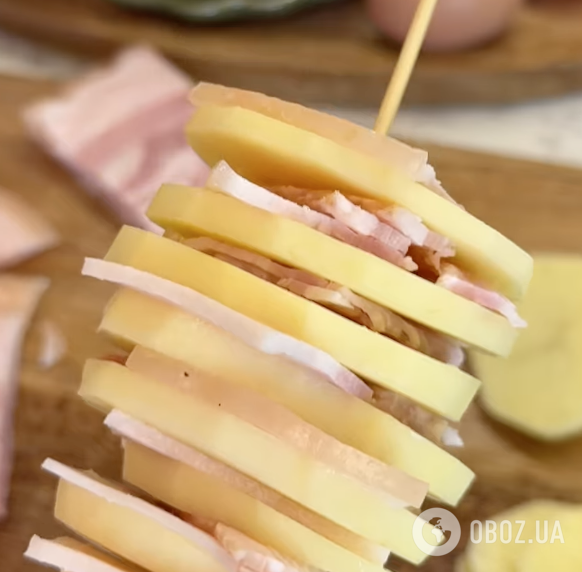 Як із печі: запечена смачна картопля із салом для всієї родини