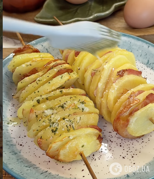 Як із печі: запечена смачна картопля із салом для всієї родини