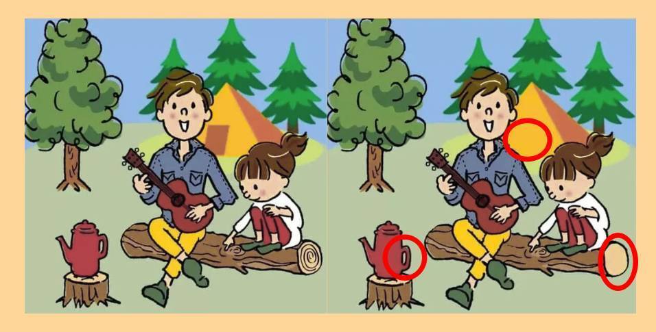 Найдите все отличия: головоломка на скорость: головоломка на скорость