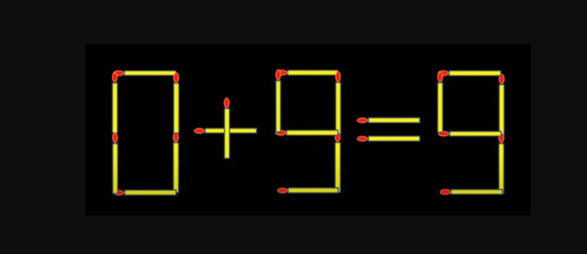 Є лише 8 секунд: хитра головоломка із сірниками