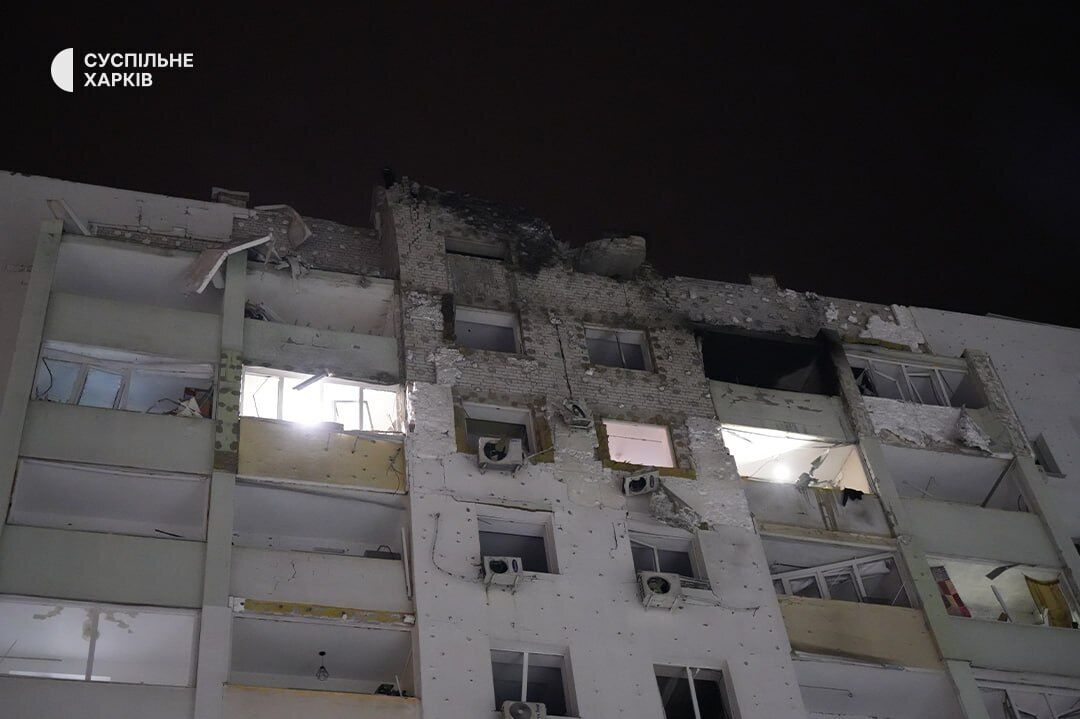 РФ массированно атаковала Харьков дронами: горят дома, среди пострадавших – беременная и ребенок. Фото