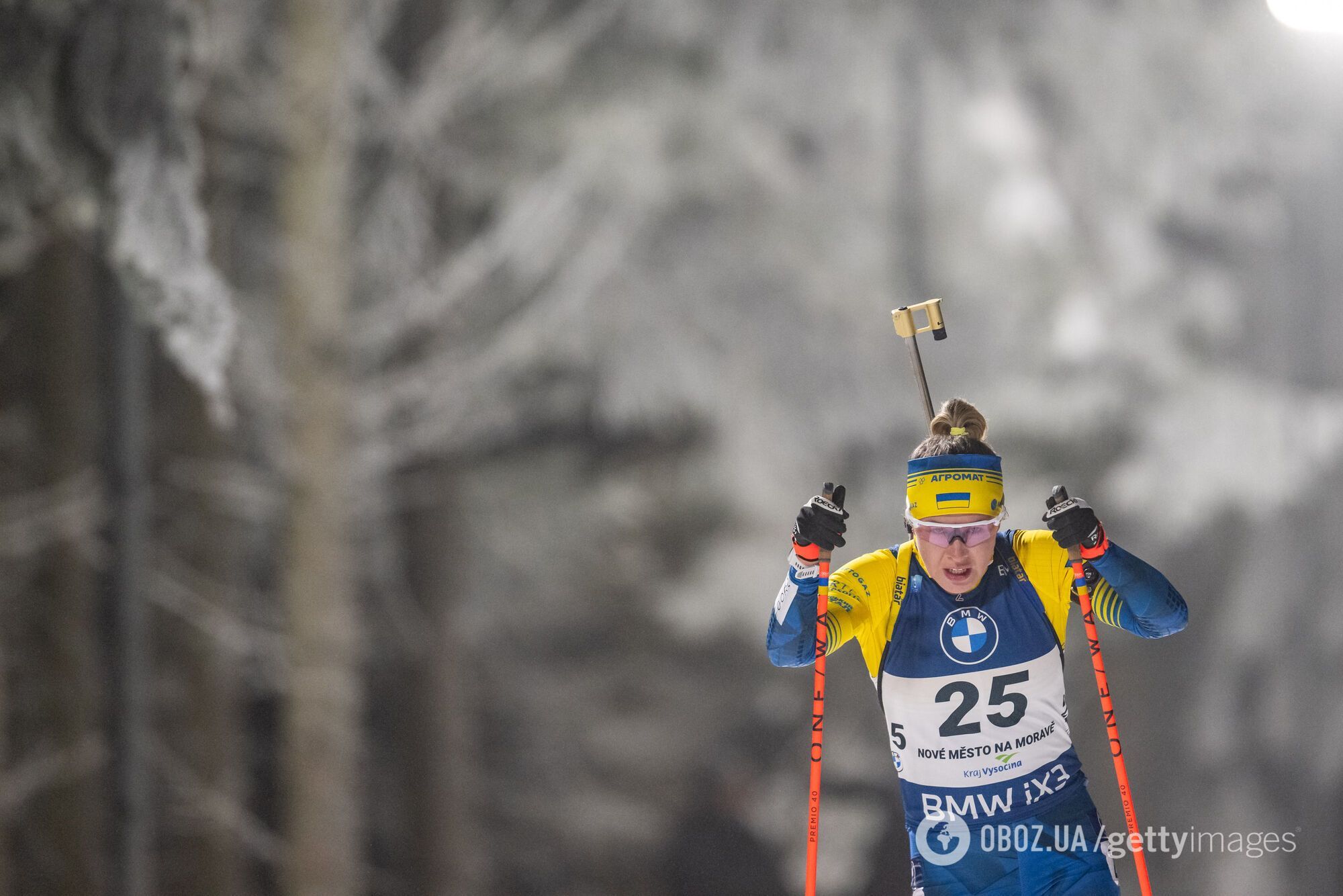 Украина с рекордом завершила гонку Кубка мира по биатлону