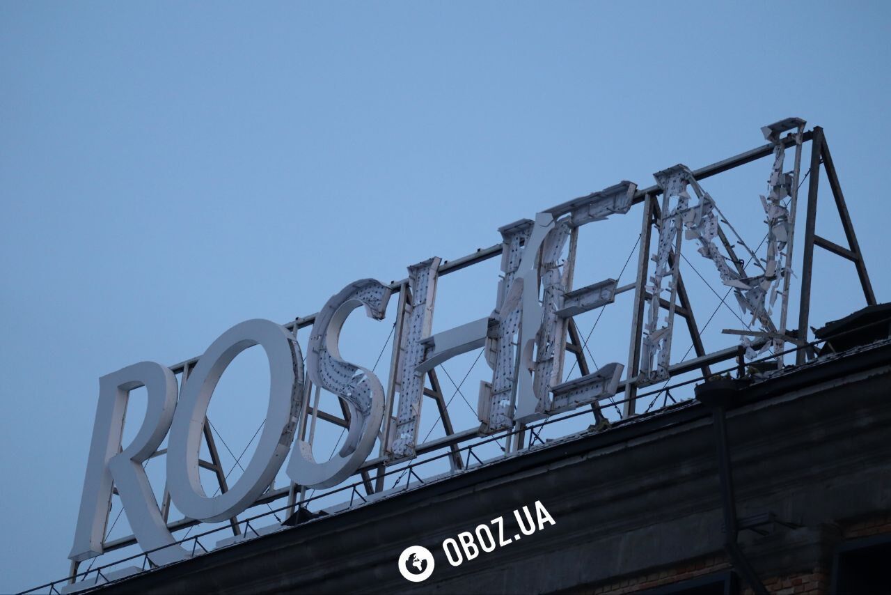 У Києві під час атаки РФ пошкоджено будівлю фабрики "Рошен": є загибла та постраждалі. Фото та відео