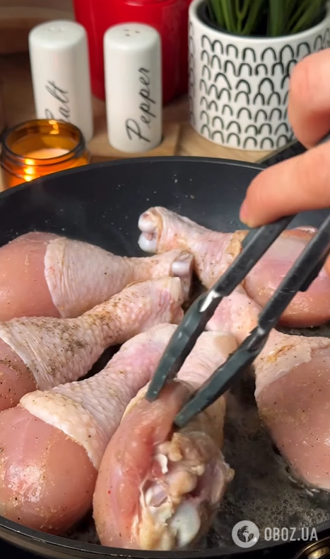 Сочные куриные голени на сковородке: как приготовить нежное мясо в соусе