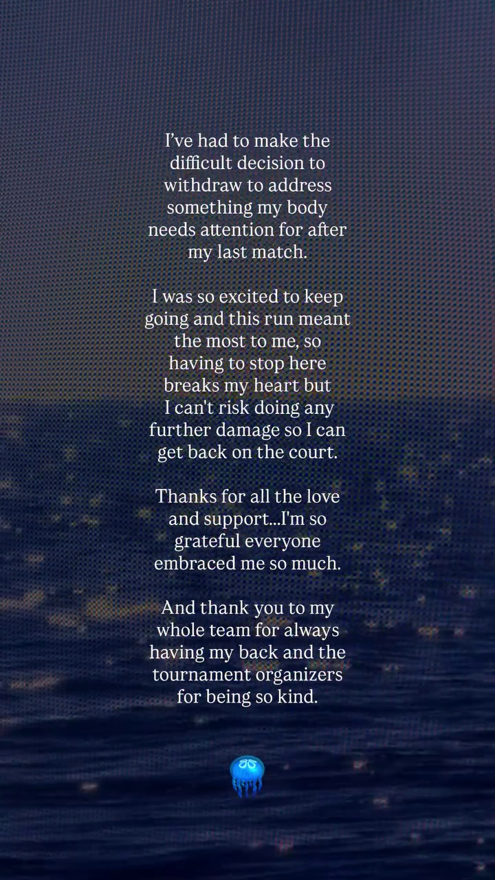 Дворазова чемпіонка Australian Open несподівано відмовилася виступати в Австралії і знялася з турніру