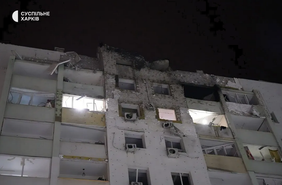 В Харькове дрон оккупантов попал в многоэтажку рядом с торговым центром, – Терехов
