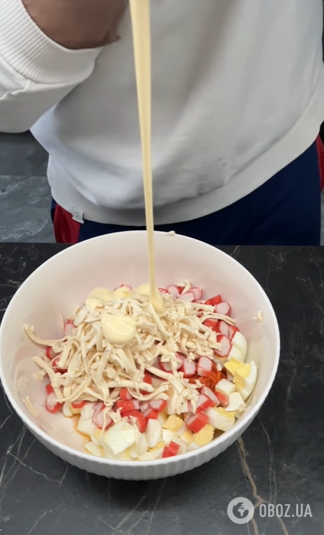 Смачний крабовий салат з корейською морквою: страва на кожен день і для святкового столу