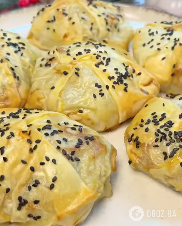 Соковита лінива самса з філо та м'ясного фаршу: рецепт страви для ситного перекусу