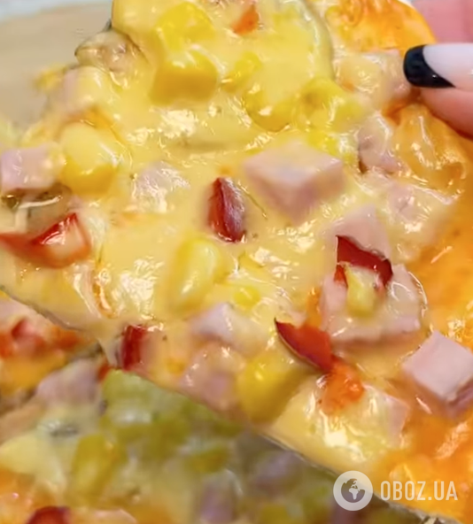 Лінива піца без тіста і на сковороді: знадобиться лаваш і 10 хвилин