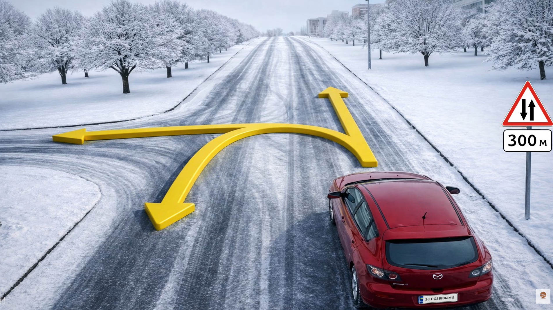Куди дозволено проїхати? Хитре завдання для водіїв