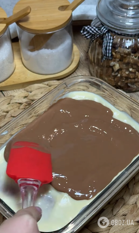 Ленивый торт из печенья без выпекания: готовится за считанные минуты