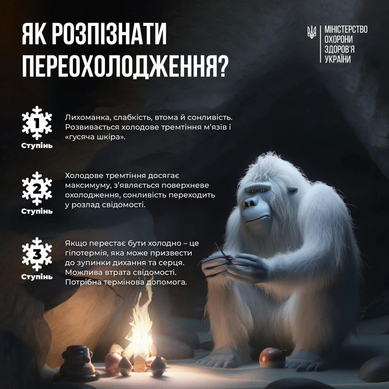 Як правильно відігрітися, щоб уникнути переохолодження: критично важливі правила