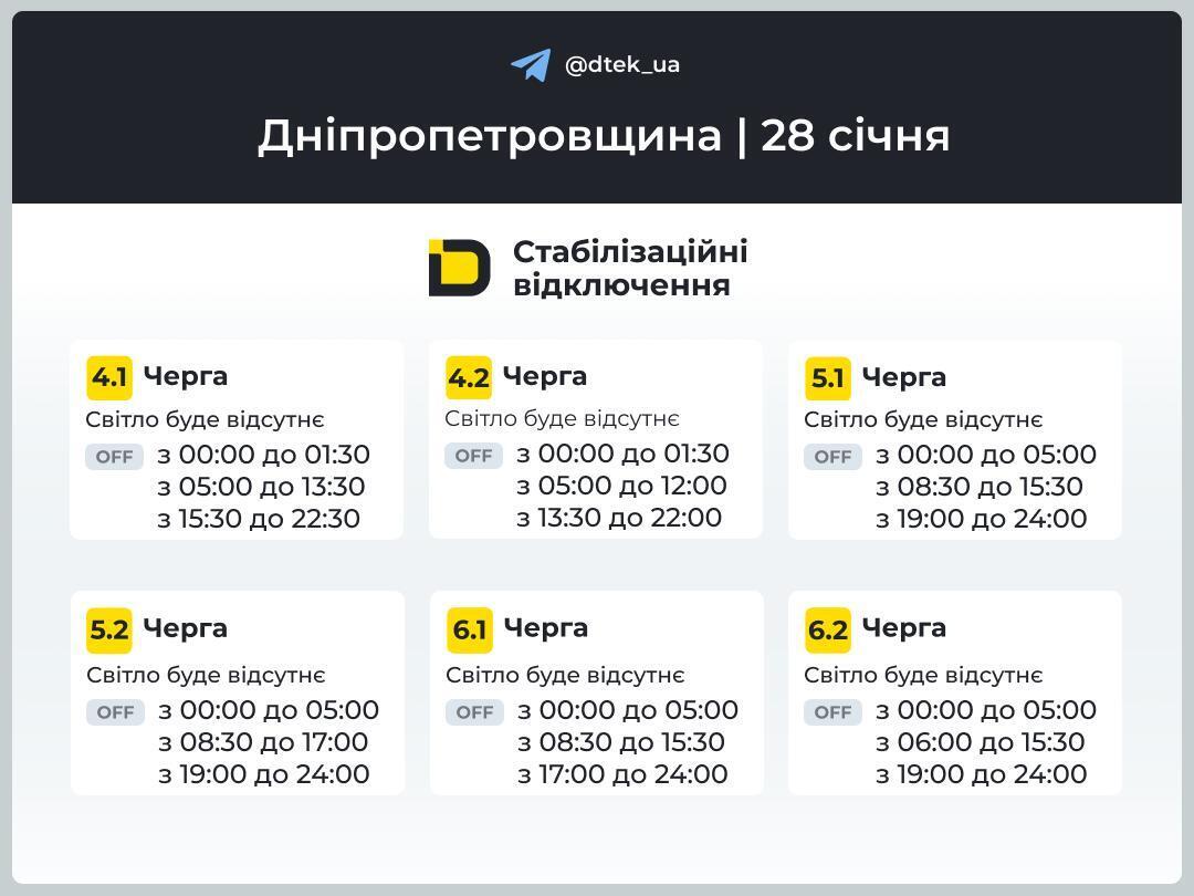 В Україні оголосили нові графіки відключень світла: чого чекати 28 січня