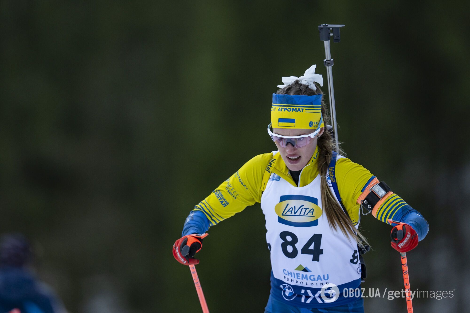 Украинка выиграла чемпионат Европы по биатлону