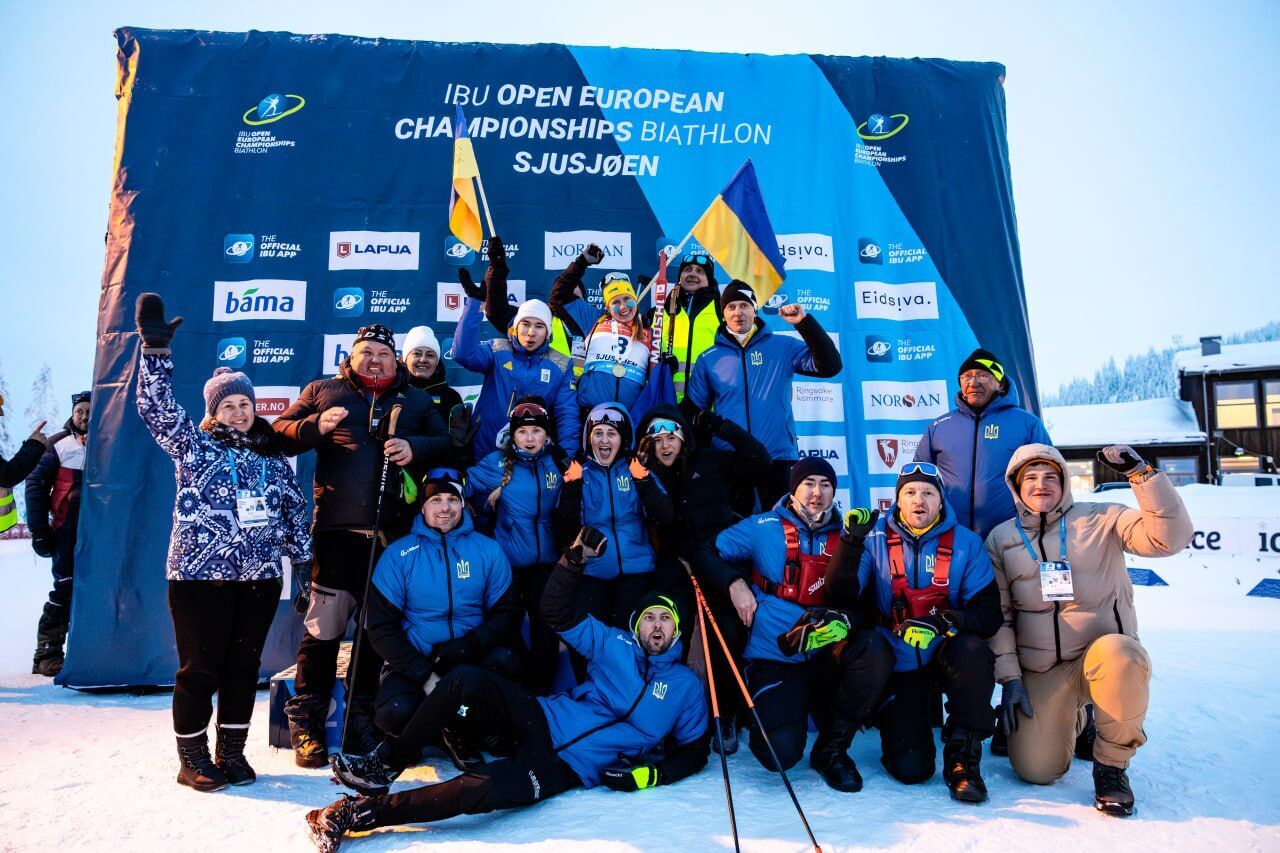 Украинка выиграла чемпионат Европы по биатлону