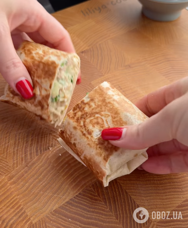 Что приготовить из лаваша для перекуса: рецепт очень сытного и быстрого блюда за 5 минут