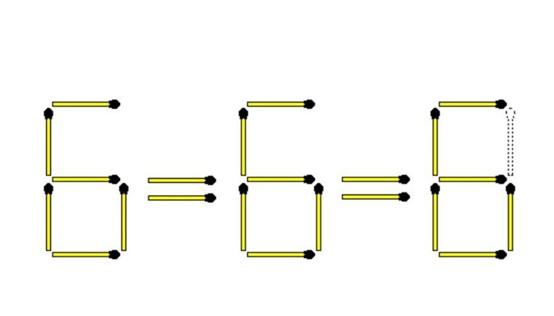 Просто перемістіть один сірник: заплутана головоломка