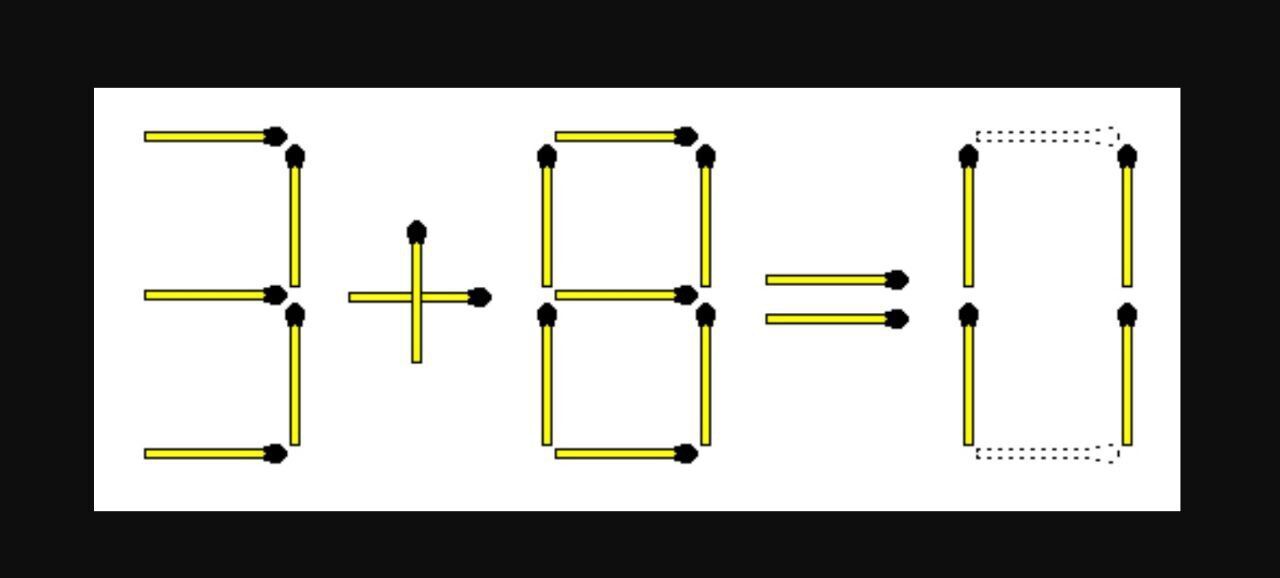 Приберіть два сірники: головоломка, що покаже ваш IQ