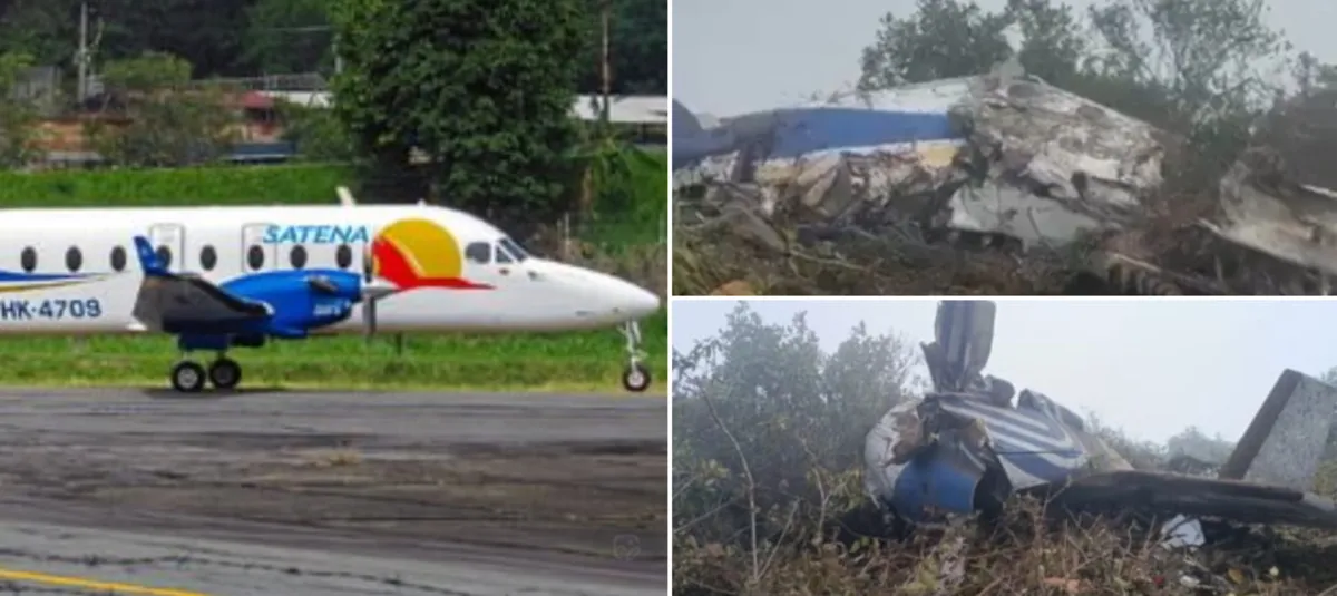 На кордоні Колумбії та Венесуели розбився пасажирський літак: ніхто не вижив. Фото і відео