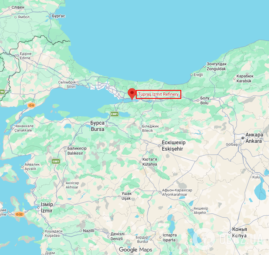 Вблизи Стамбула произошел взрыв на НПЗ: все подробности. Видео