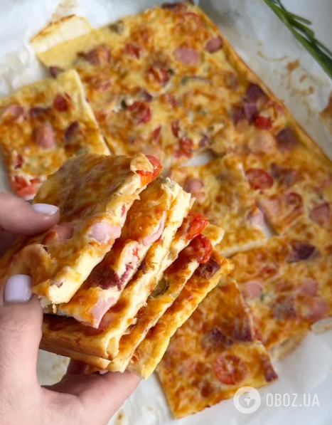 Лінива домашня піца з тіста на молоці: підійде будь-яка начинка