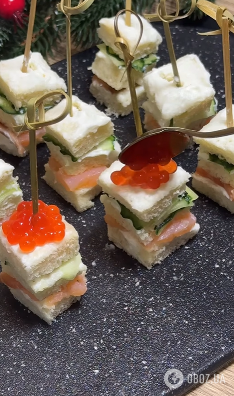 Что приготовить, если осталась красная рыба: вариант ленивой закуски