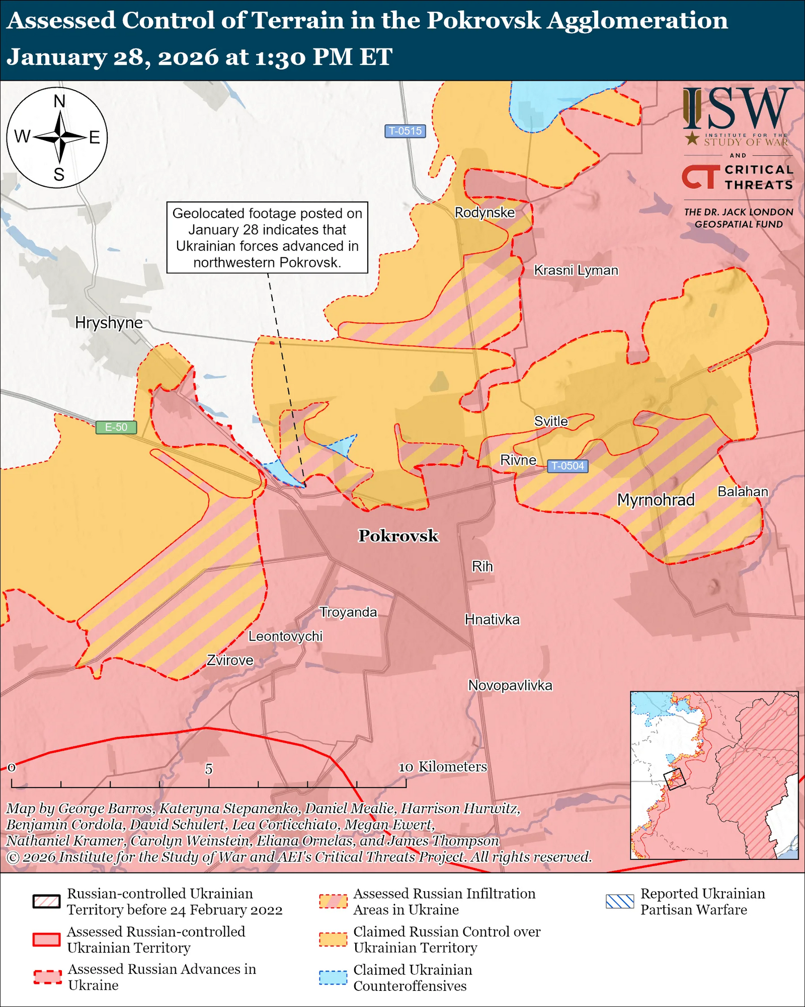 Украинские военные уничтожили машину с оккупантами в центре Мирнограда. Видео