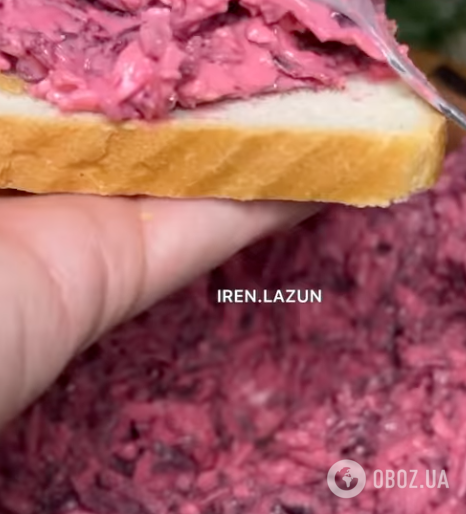 Смачний буряковий салат-намазка "Рожева білочка": легкий рецепт бюджетної страви