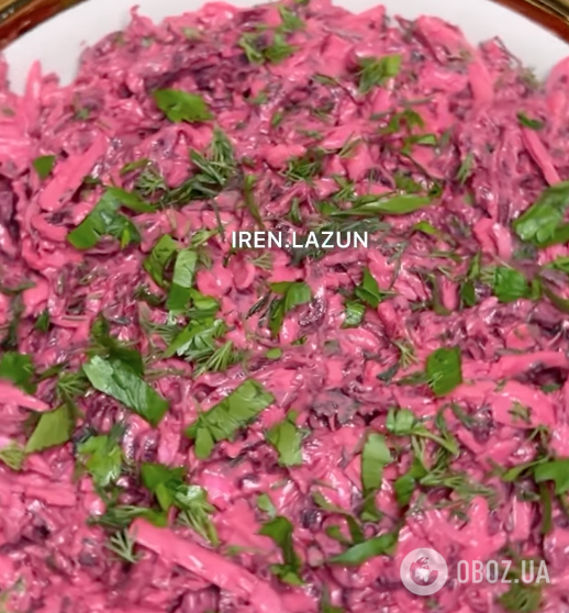 Зимовий салат із буряка, який з'їдають першим: ділимося рецептом оригінальної страви