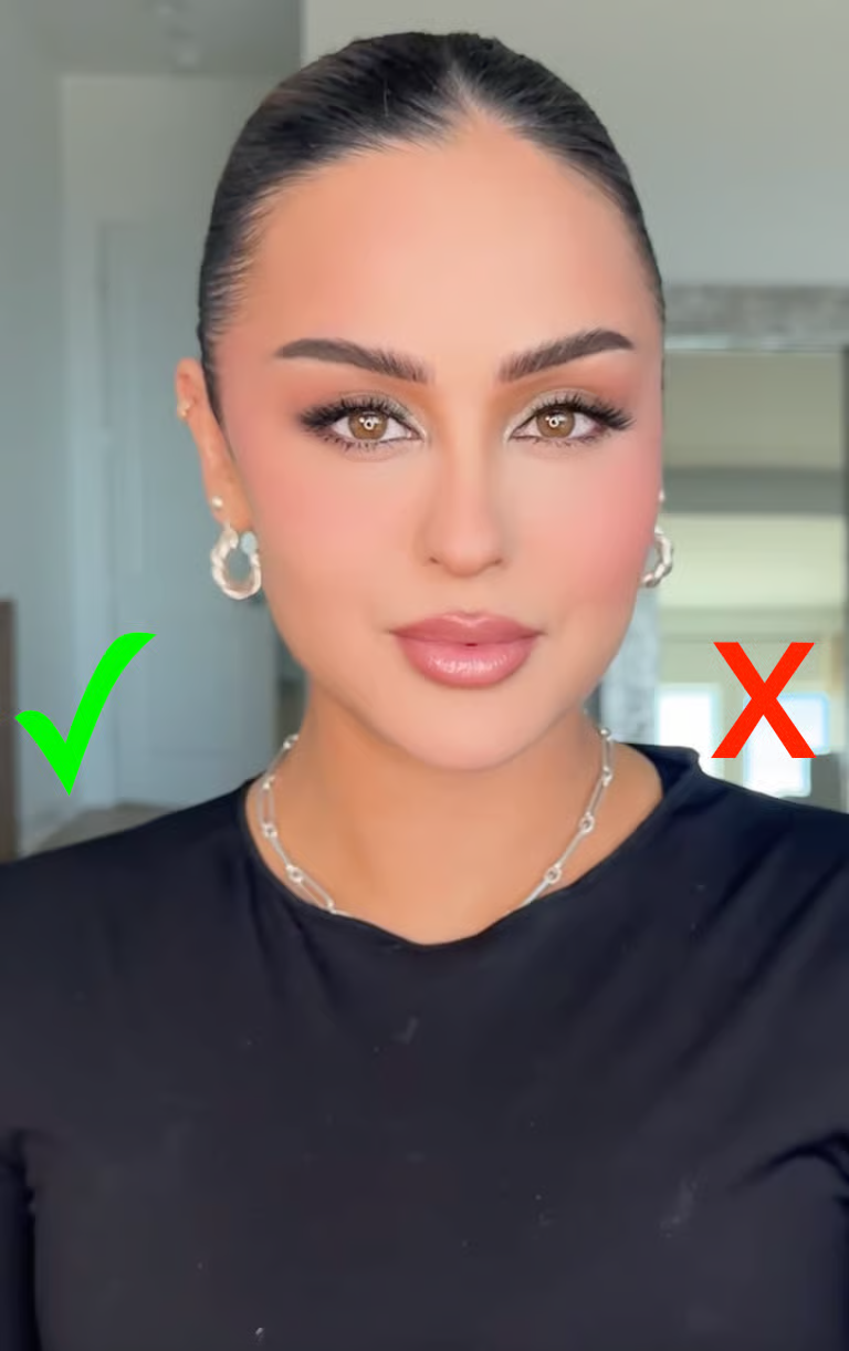 Як ідеально нанести румʼяна: трюк із консилером