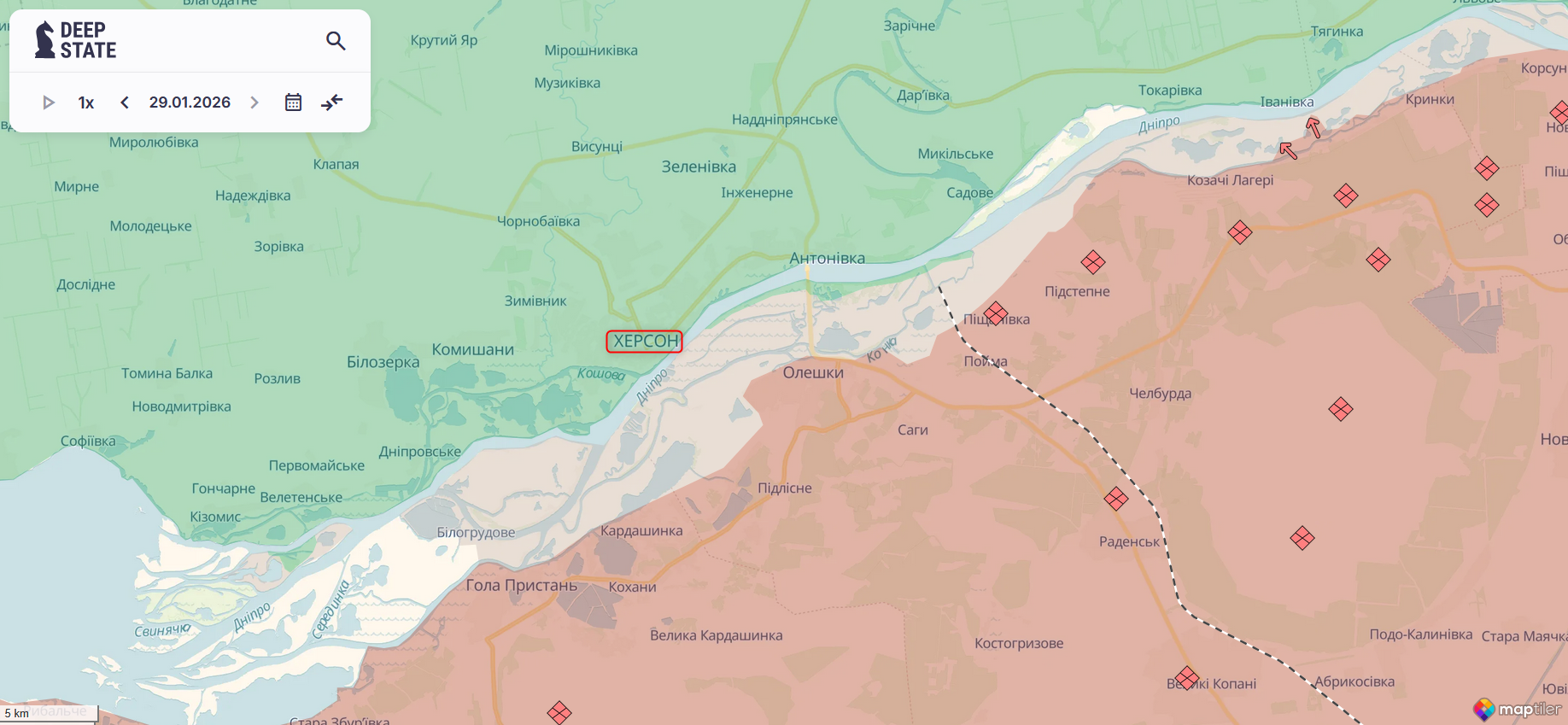 У Херсоні авто з родиною наїхало на міну: серед постраждалих – діти
