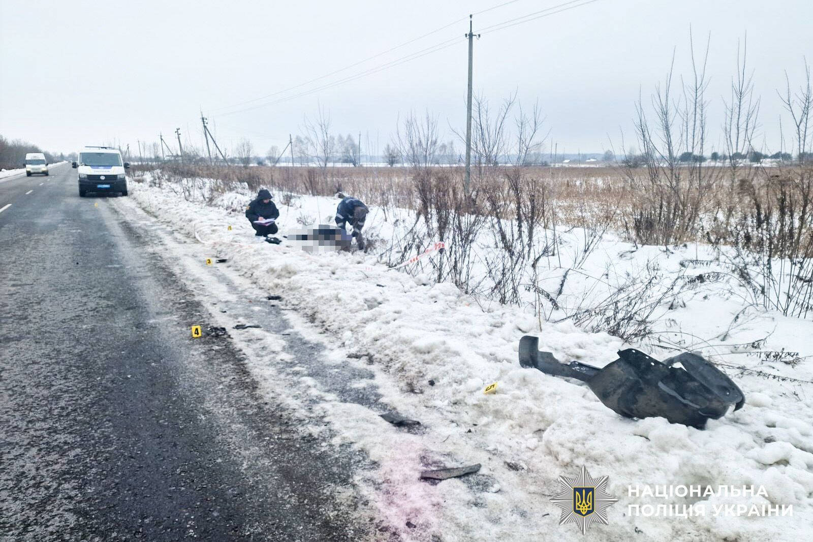 На Ривненщине водитель сбил насмерть пешехода и скрылся с места: позже пытался замести следы. Фото