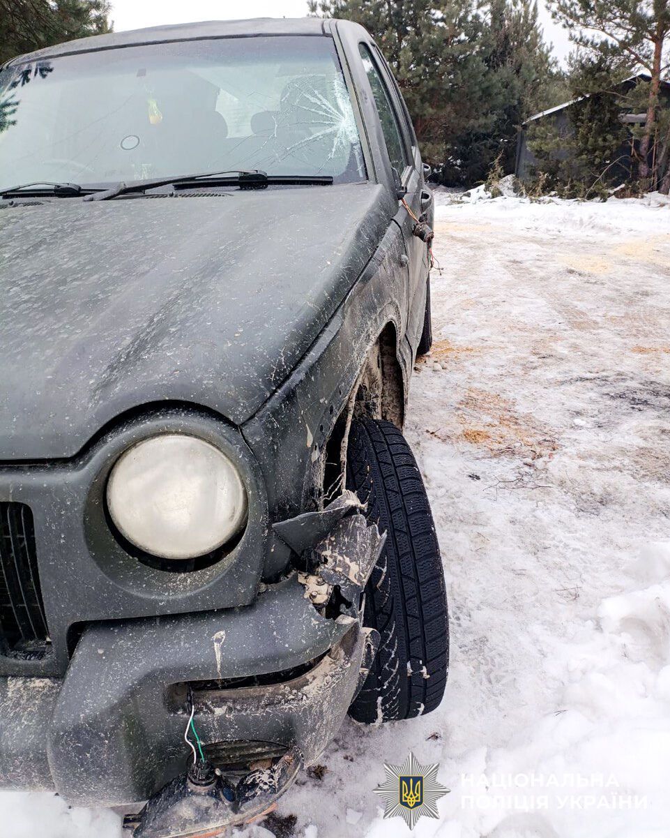 На Ривненщине водитель сбил насмерть пешехода и скрылся с места: позже пытался замести следы. Фото