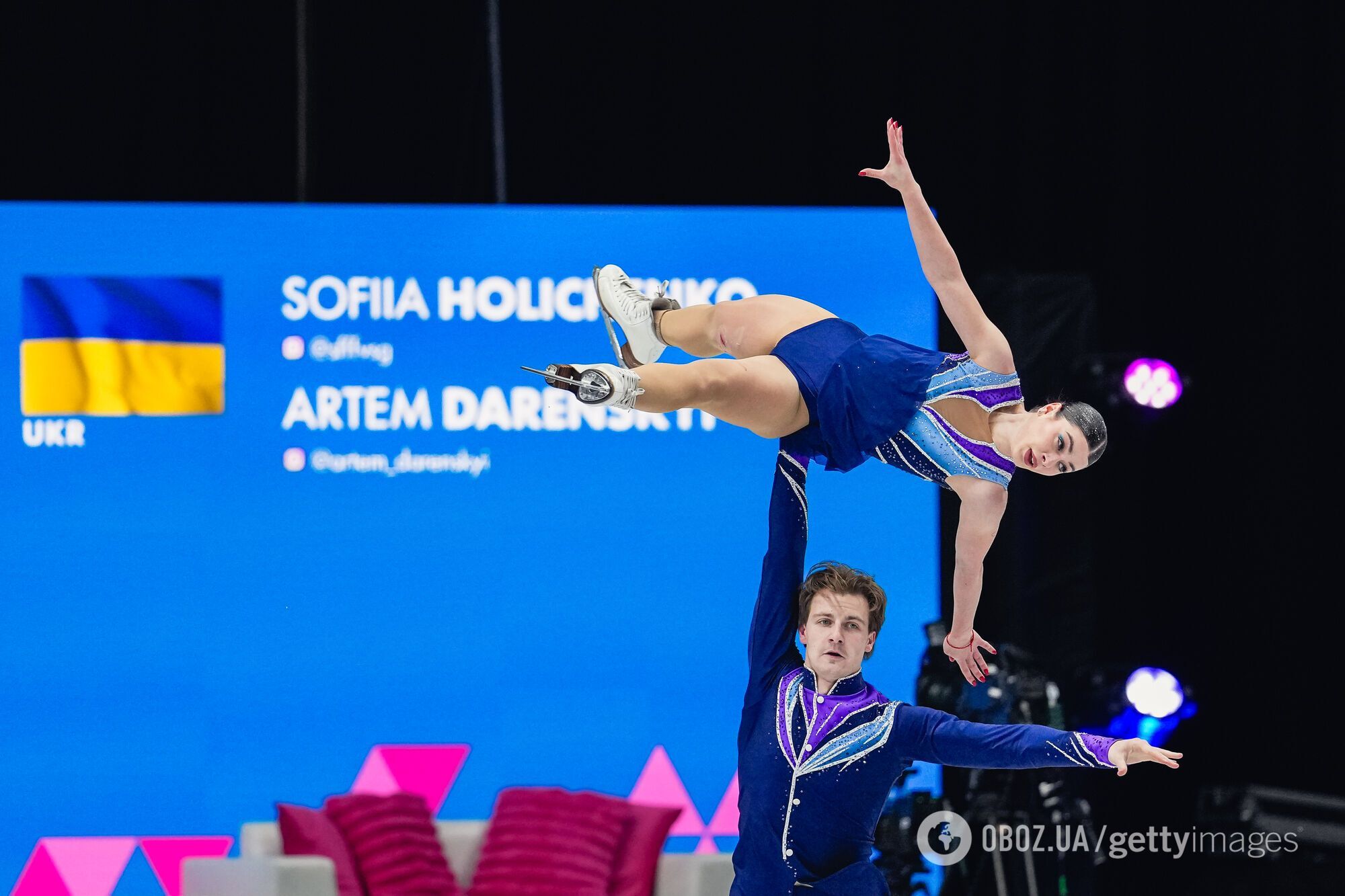 Чемпионы Украины по фигурному катанию выступили на ЧЕ на обезболивающих и в чужих коньках