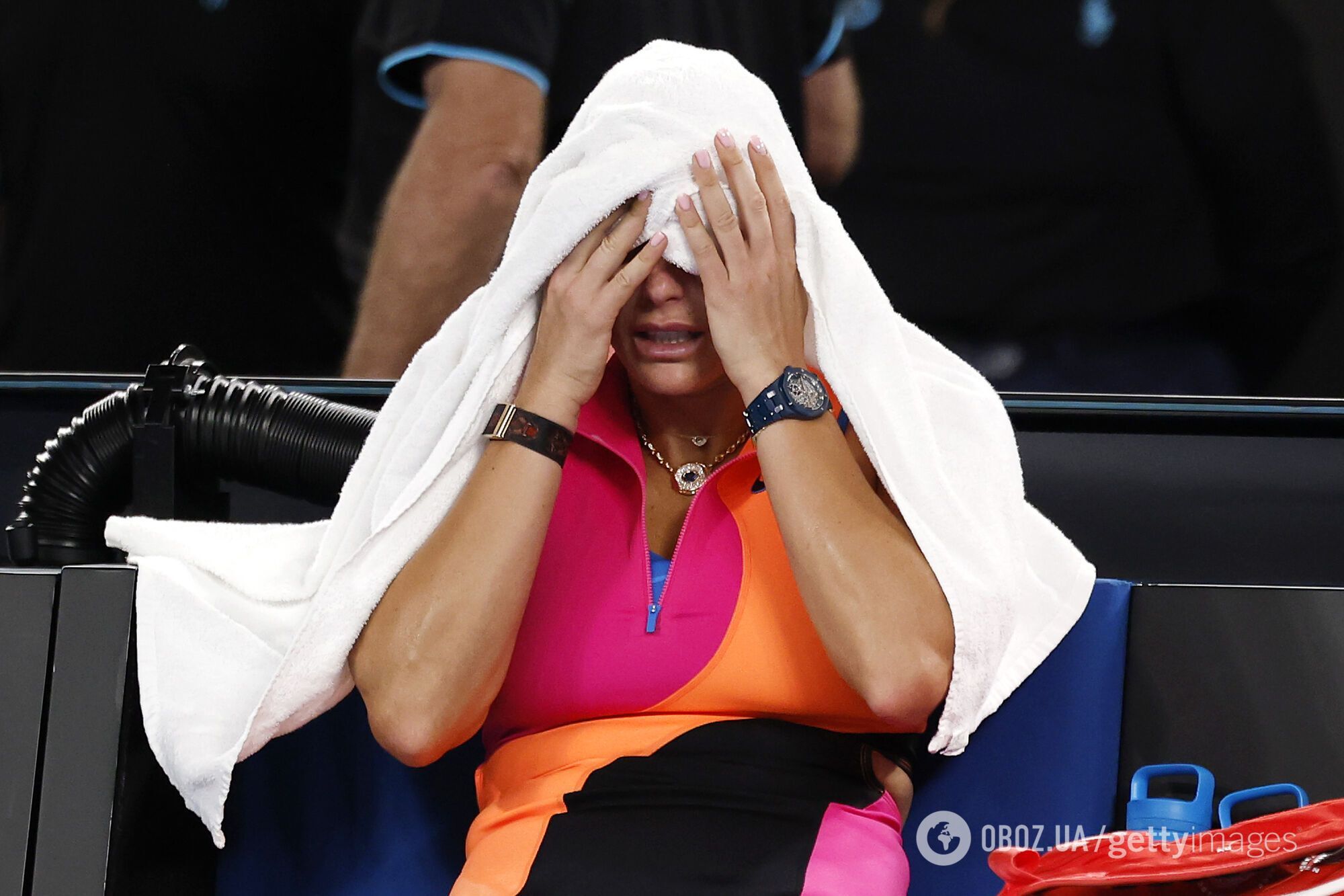 Соболенко расплакалась после случившегося в финале Australian Open. Видео