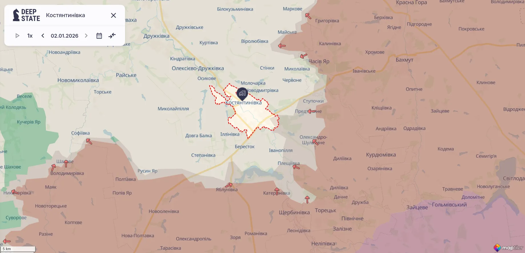 "Может стать началом конца": что говорят в ВСУ о прорыве оккупантов к Константиновке