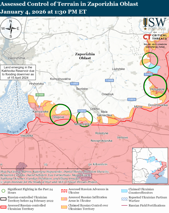 Украинские войска продвинулись вблизи Покровска, оккупанты – в районе Константиновка-Дружковка: анализ ISW
