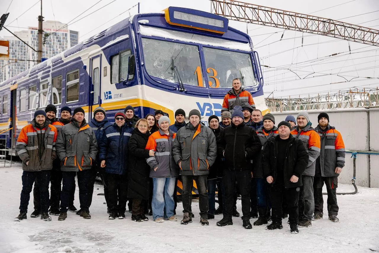 На мощностях "Укрзалізниці" модернизировали электропоезд ЭПЛ9Т-011