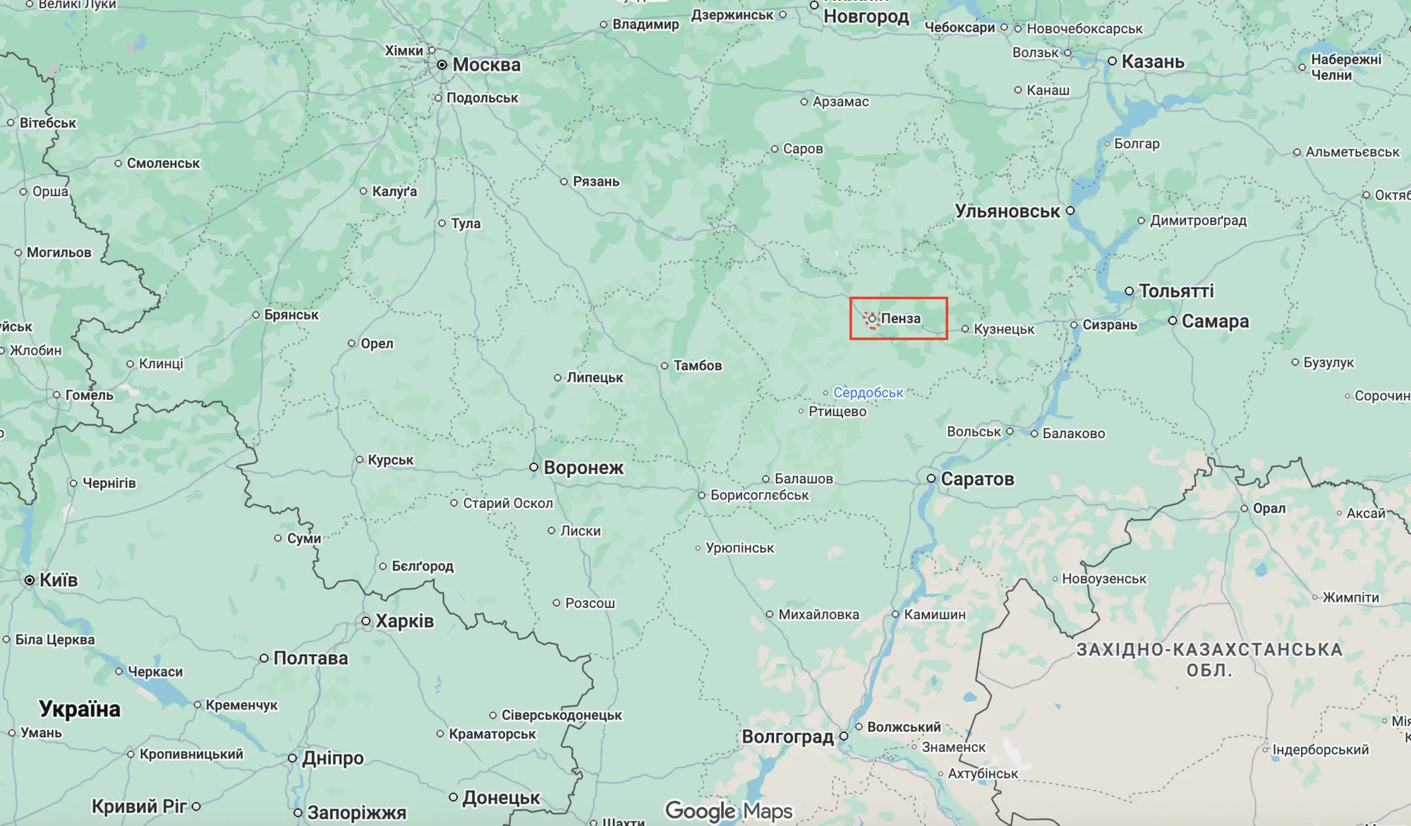 Російську Пензу атакували дрони: під ударом був підшипниковий завод. Відео