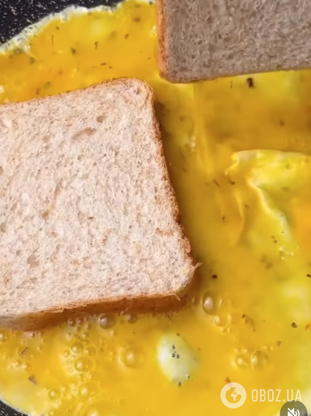 Что полезного приготовить из яиц и хлеба на завтрак и перекус: рецепт сытного и бюджетного блюда за 2 минуты