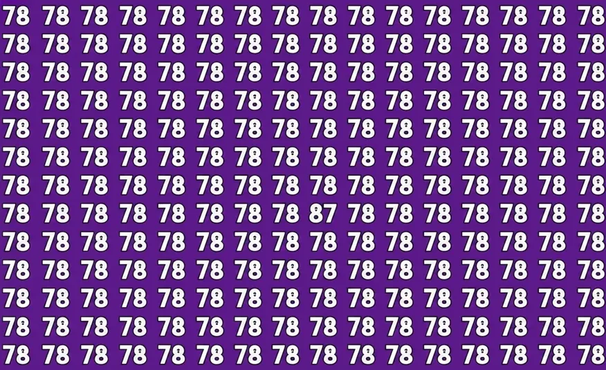 Есть только 7 секунд: найдите лишнее число в головоломке