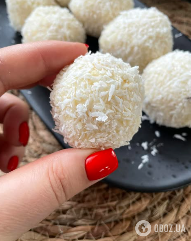 Домашні кокосові цукерки нашвидкуруч: як приготувати