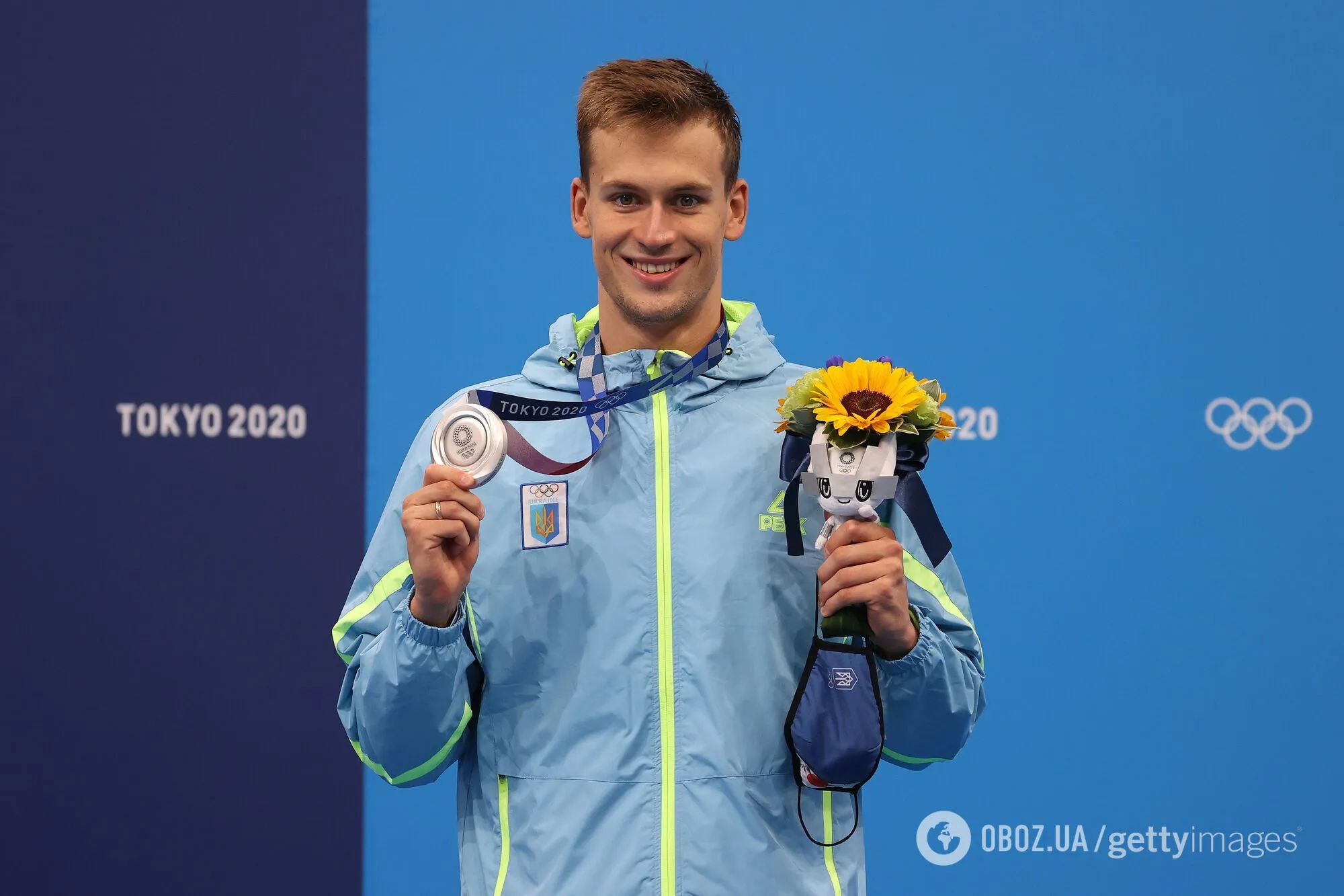 Михайло Романчук із срібною медаллю.