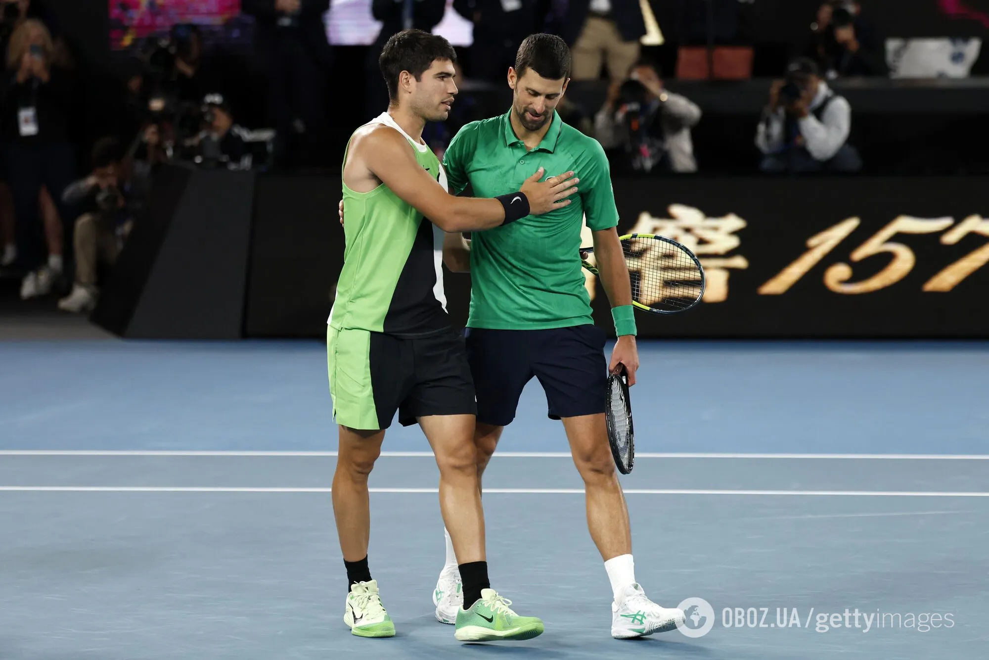 Алькарас перевернув гру з Джоковичем у фіналі Australian Open і здобув історичну перемогу. Відео