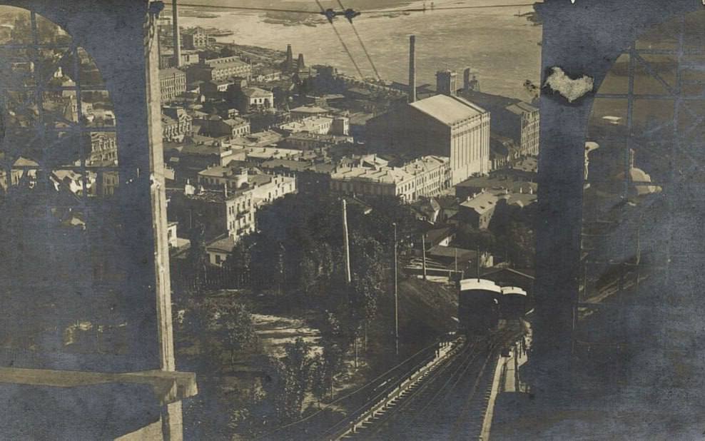 Швейцарский "лифт" на днепровских склонах: история и уникальные фото Киевского фуникулера