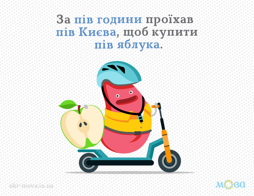 "Пів години" или "півгодини"? Как правильно на украинском по новому правописанию