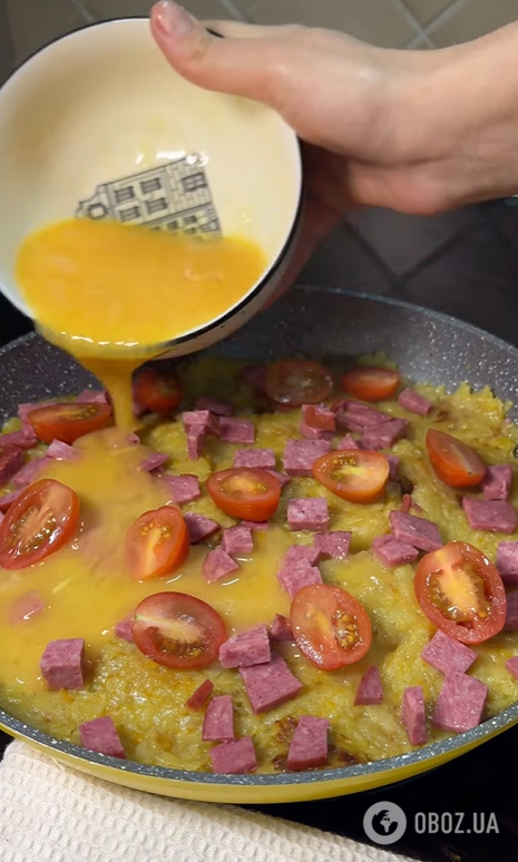 Смачна запіканка з натертої картоплі: додайте всередину улюблену начинку