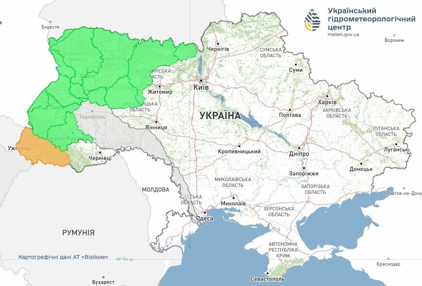 Потепління спричинить туман і ожеледицю: синоптики сказали, в яких регіонах у п'ятницю буде небезпечно на дорогах. Карта
