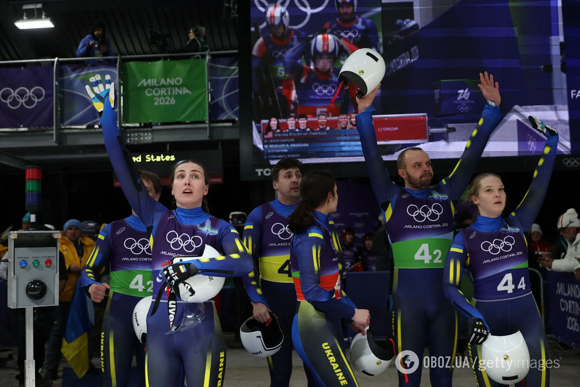 Збірна України на ОІ-2026 фінішувала з найкращим результатом в історії Олімпіад у санному спорті. Відео