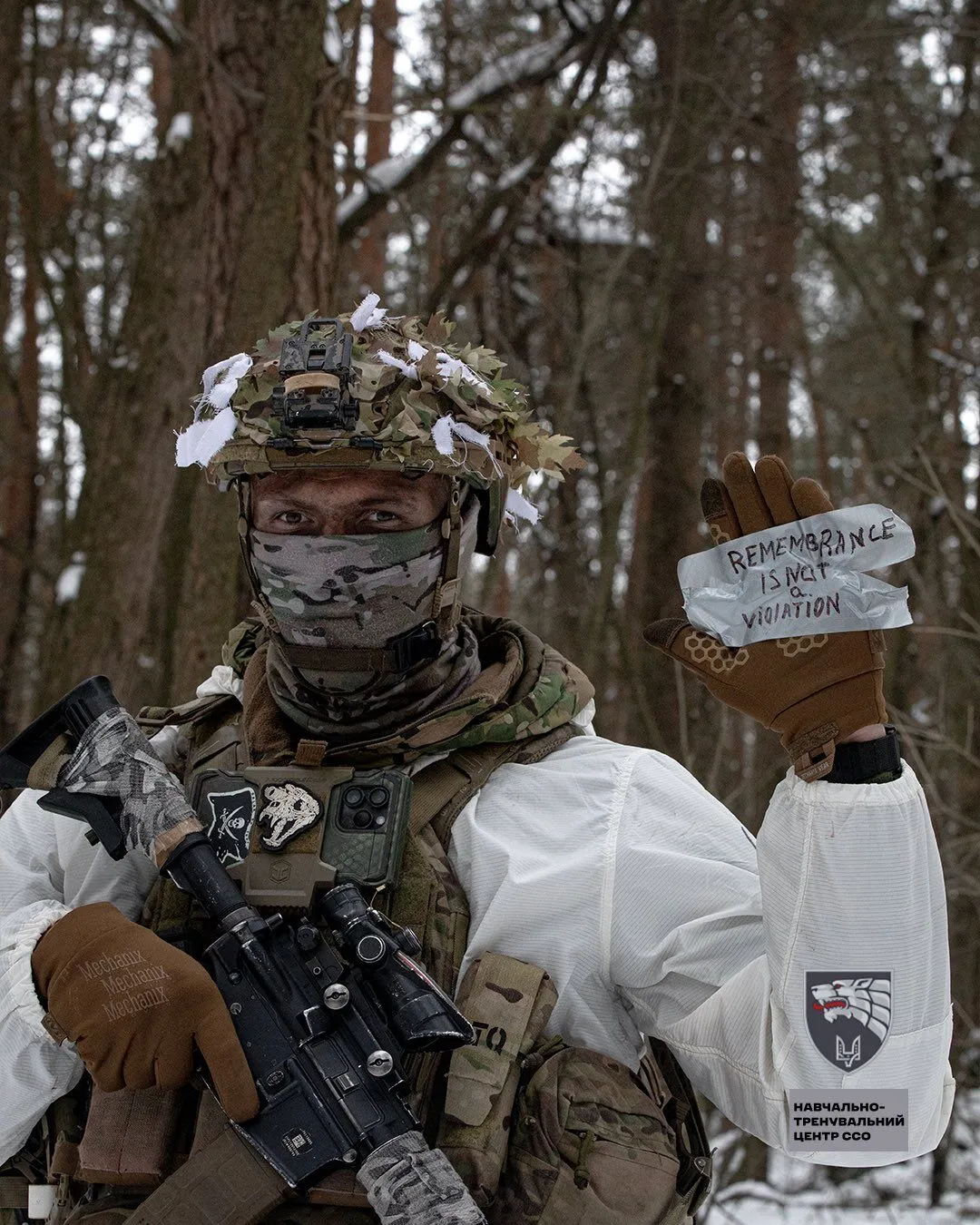 Память не является нарушением: воины ВСУ поддержали олимпийских спортсменов, которые напоминают миру об убитых Россией. Фото